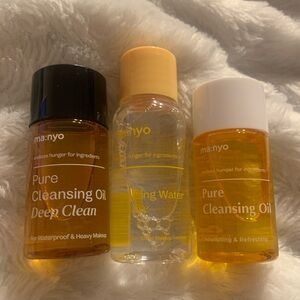Ma:nyo Pure Cleansing Oil and Cleansing Water set of 3